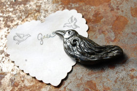 Nevermore / Ceramic Raven Bead Pre-Order
