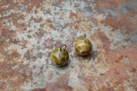 Charmed / Gem Cut Ceramic Earring Charms
