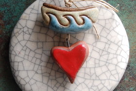 Love Boat / Ceramic Bead Set