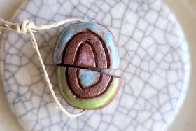 Modern Art / Ceramic Bead