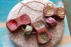 Flutter  / Ceramic Bead Set