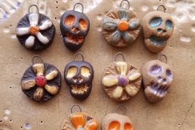 Day of the Dead / Ceramic Charms To Be Made