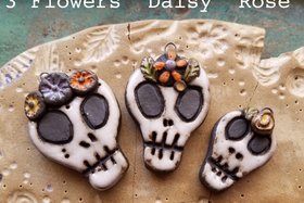 Day of the Dead / Ceramic Pendants To Be Made