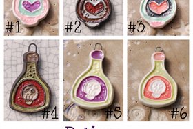 Pre-Order / Potion Pendants / Ceramic Beads to be made