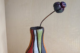 Mini Vase #6 / Ceramic Mini Vase (Flowers not included)