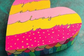 Always Love / Mixed Media Painting