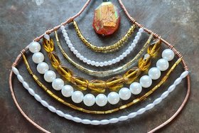 Reserved for Karen T / Beaded Ornamet