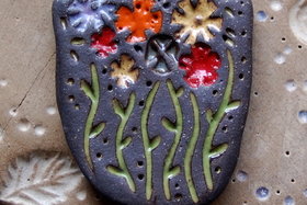 Super Bloom / Ceramic Pendant to be made